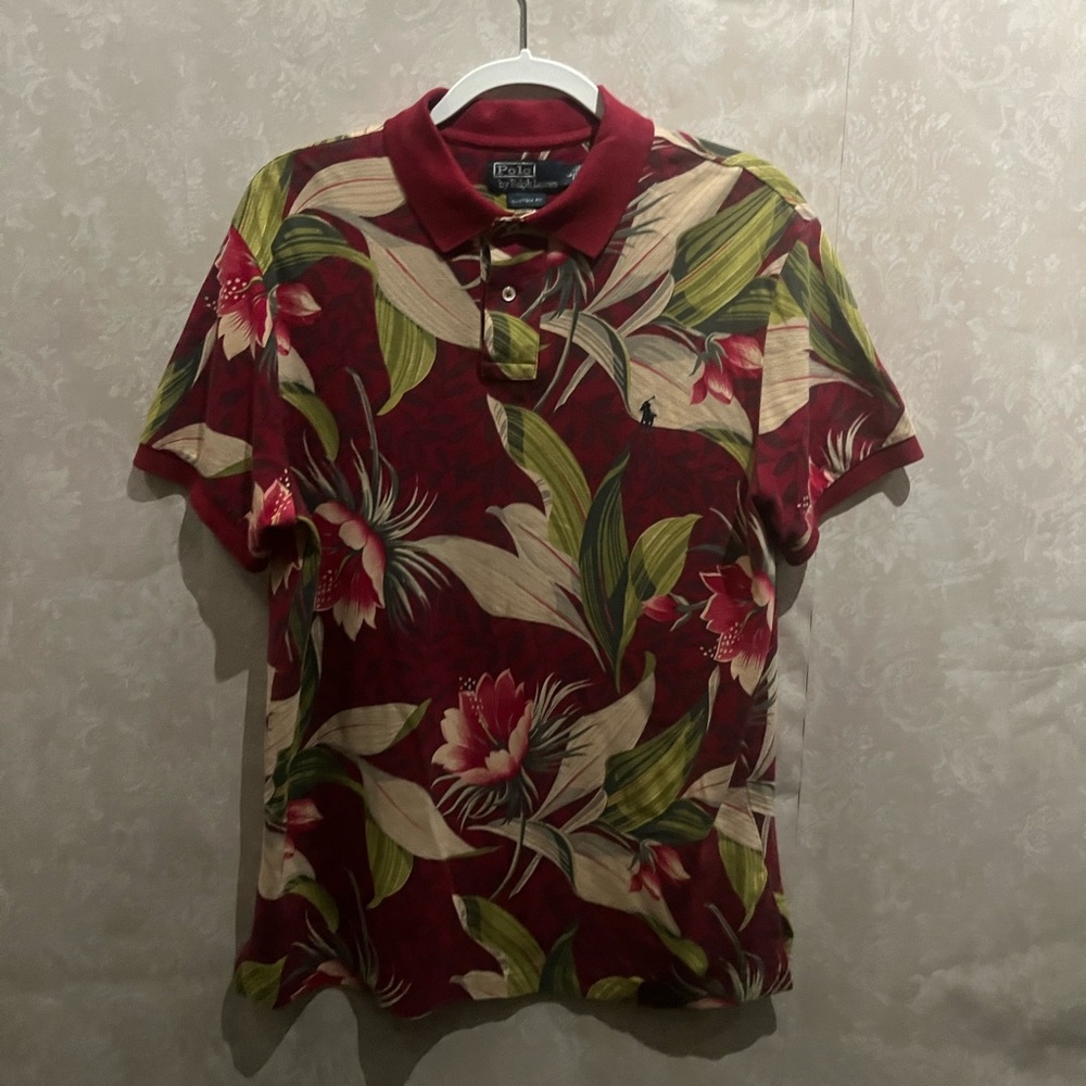 Vintage Ralph Lauren Polo Shirt - Super Rare - Size Large